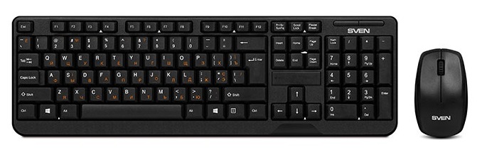 Комплект клавиатура + мышь Sven Comfort