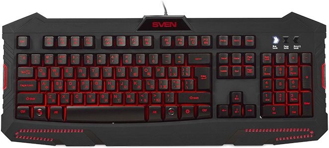 Клавиатура Sven Challenge 9100 (SV-03109100UB); мембранная;