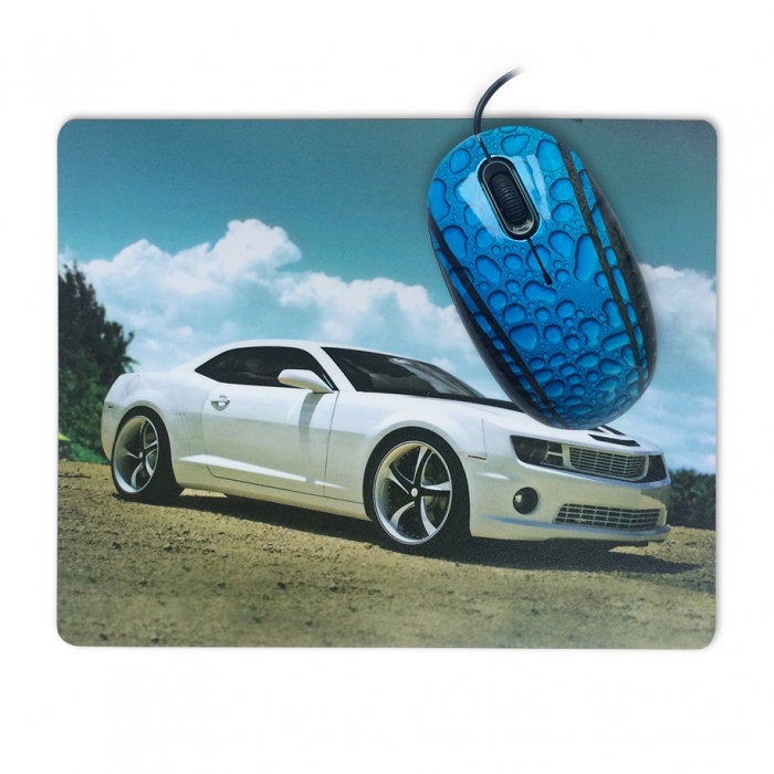 Комплект мышь + коврик CBR Sport