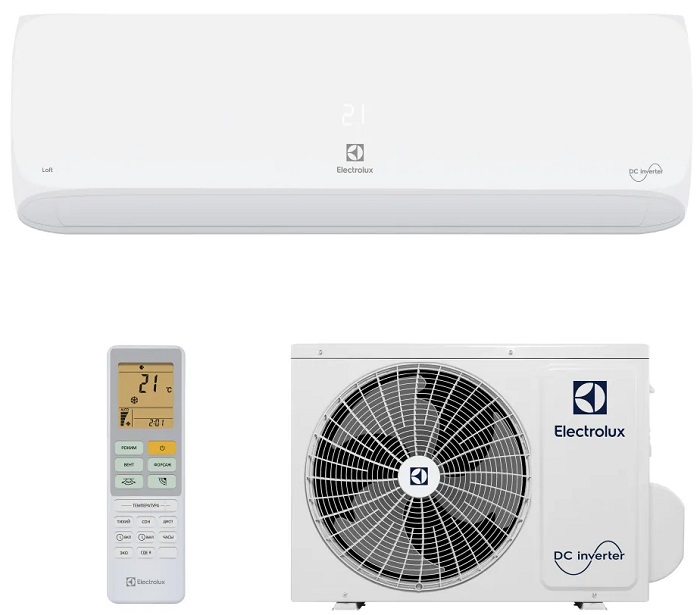 Кондиционер 12k Electrolux Loft DC Inverter