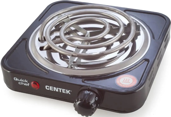 Настольная плита Centek CT-1508 Black; 1000