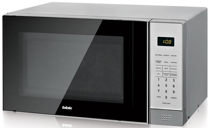 Микроволновая печь BBK 20MWS-729S/BS; 700/1200 Вт;