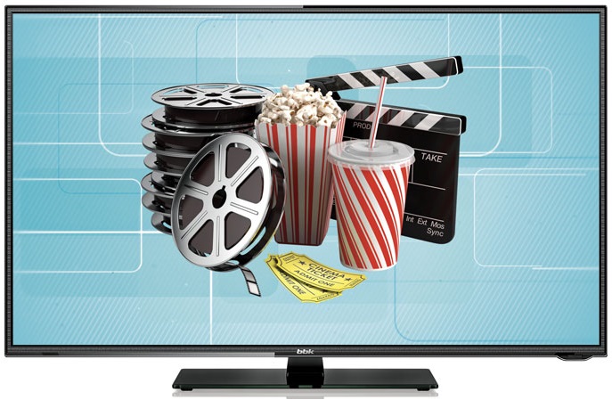 Телевизор 32" BBK 32LEX-7023/T2C; LED; 1366x768;