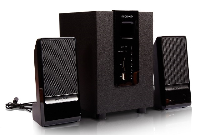 Колонки 2.1 Microlab M-100BT; 10 Вт;