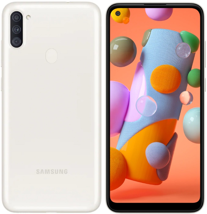 Смартфон Samsung Galaxy A11 2/32Гб White