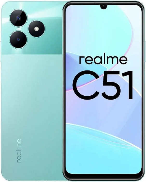 Смартфон Realme C51 4/128Гб Green (RMX3830);