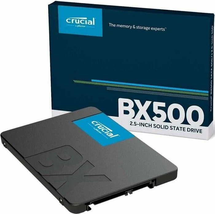 SSD-накопитель 2.5" 2Тб Crucial BX500 (CT2000BX500SSD1);