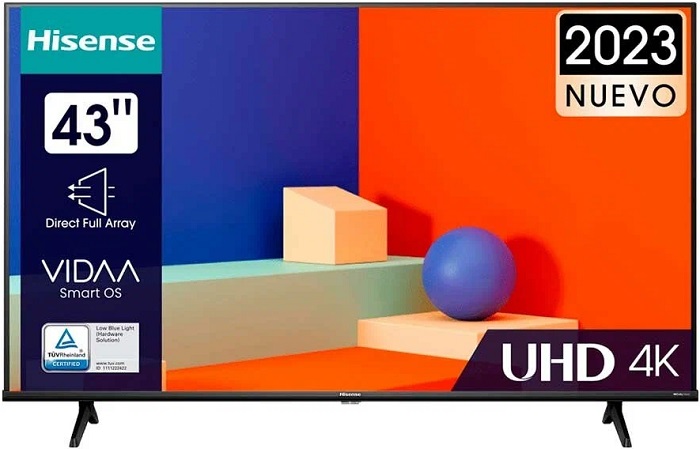 Телевизор 43" Hisense 43A6K; Direct LED;