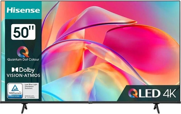 Телевизор 50" Hisense 50E7KQ; OLED; 3840x2160;