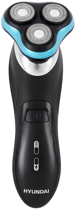 Электробритва роторная Hyundai H-SH8085; 3 секции+триммер;