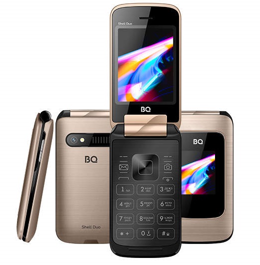 Мобильный телефон BQ Shell Duo Gold