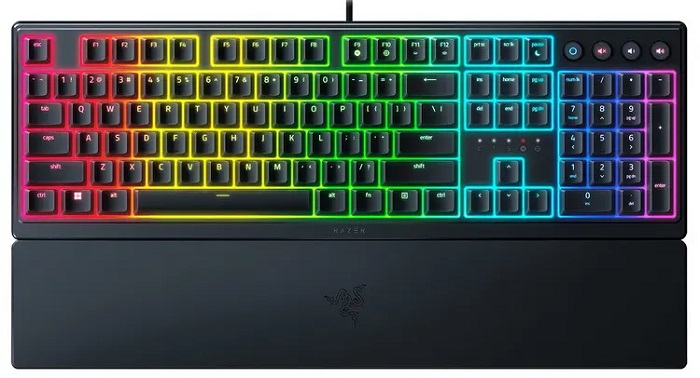 Клавиатура Razer Ornata V3 (RZ03-04460800-R3R1); мембранно-механическая;