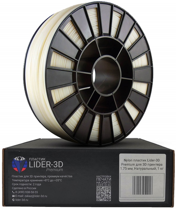 Пластик для 3D принтера LIDER-3D Premium;