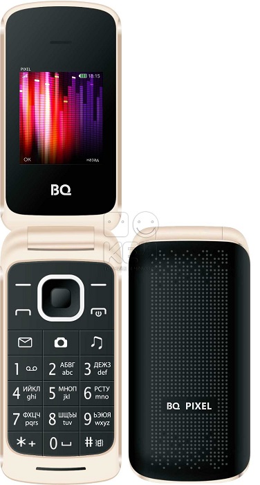 Мобильный телефон BQ Pixel Black (BQ-1810);