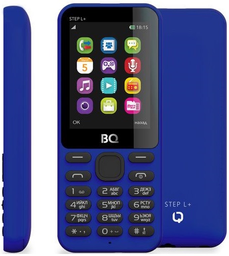 Мобильный телефон BQ StepL+ Dark Blue