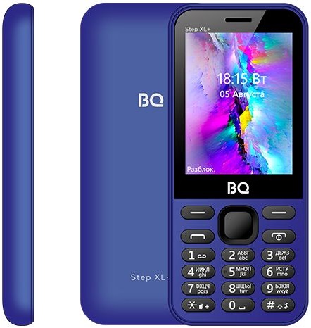 Мобильный телефон BQ StepXL+ Dark Blue