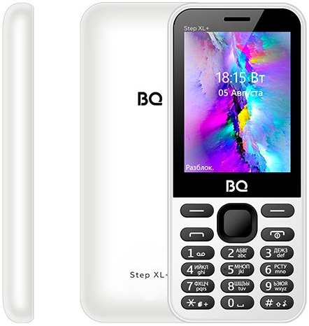 Мобильный телефон BQ StepXL+ White (BQ-2831);