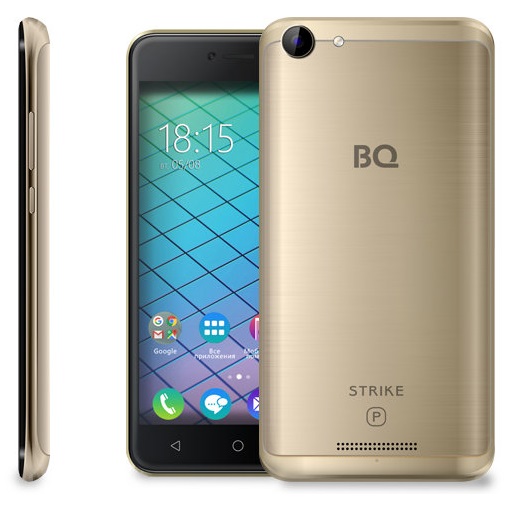 Смартфон BQ StrikePower Gold Brushed (BQ-5059);