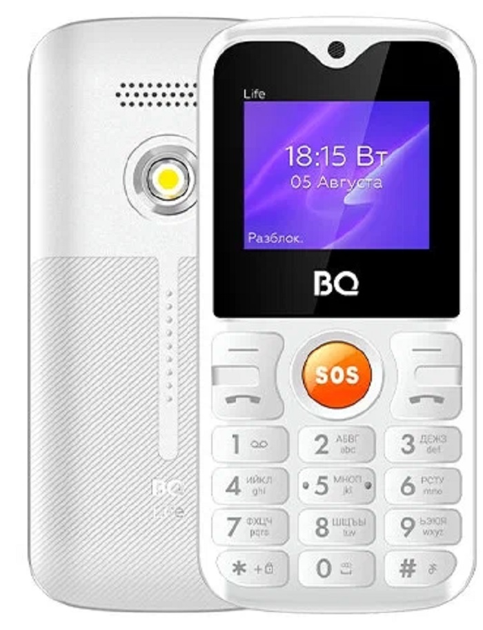 Мобильный телефон BQ Life White (BQ-1853);