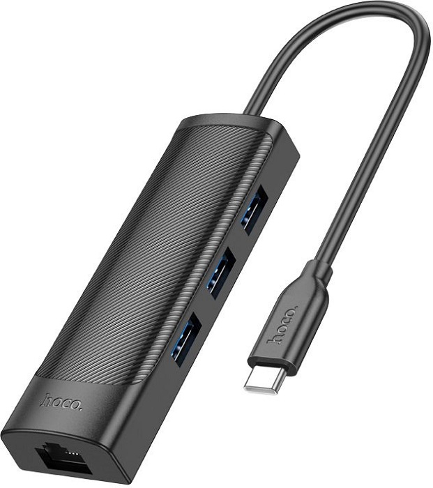 USB-хаб TypeC Hoco HB42 (6942007615235); 4