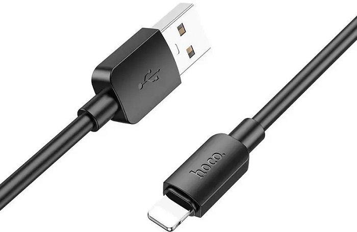 Кабель AM/Lightning Hoco X96 (6931474799067); 2.4А;