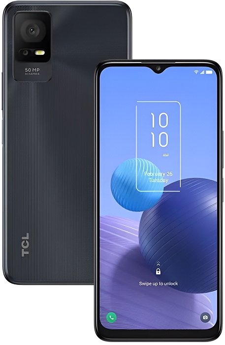 Смартфон TCL 408 4/64Гб Gravity Gray