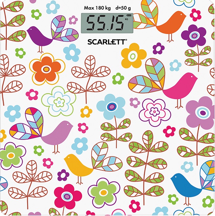 Весы напольные Scarlett SC-BS33E026; 180 кг;