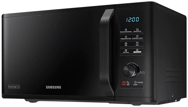 Микроволновая печь Samsung MG23K3515AK/BW; 800/1250 Вт;