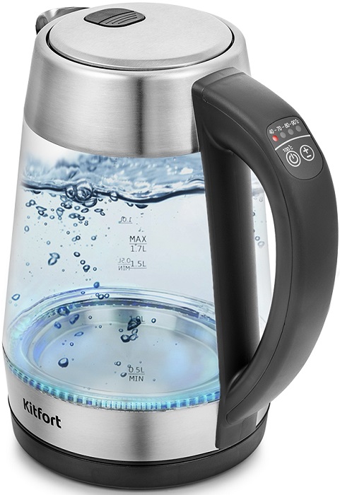 Электрочайник KitFort KT-6107; 2200 Вт; 1.7