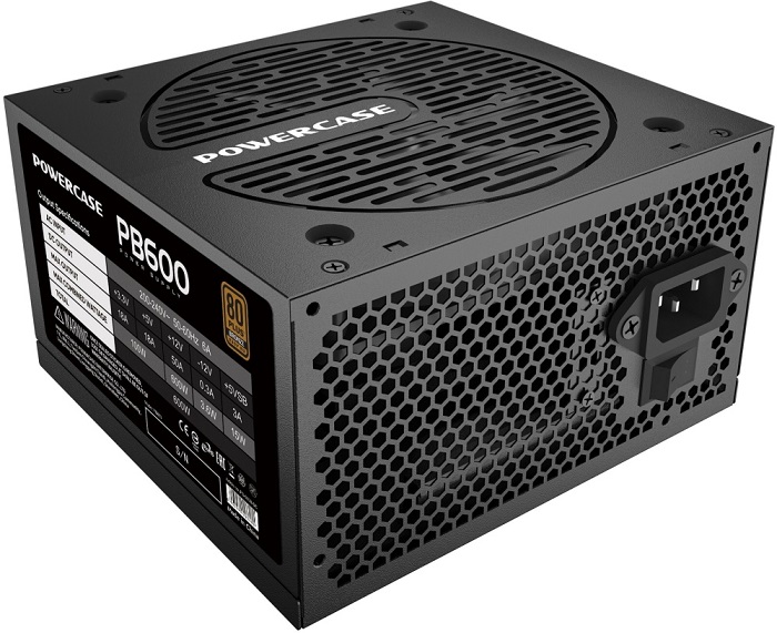 Блок питания 600 Вт Powercase PB600;