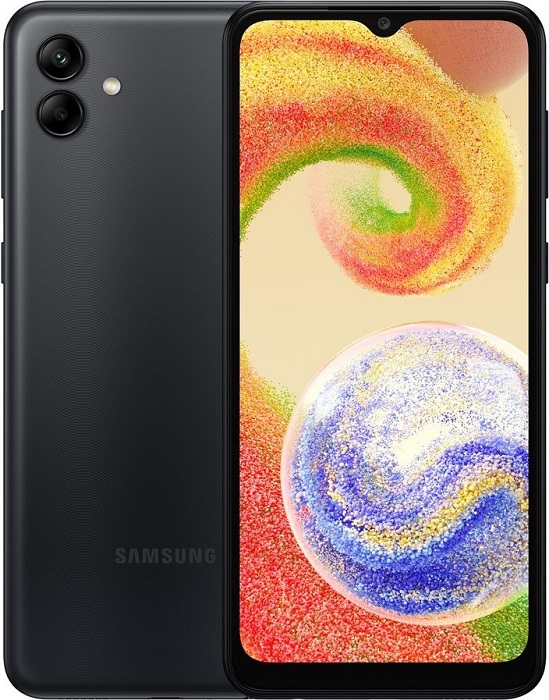 Смартфон Samsung Galaxy A04 4/64Гб Black