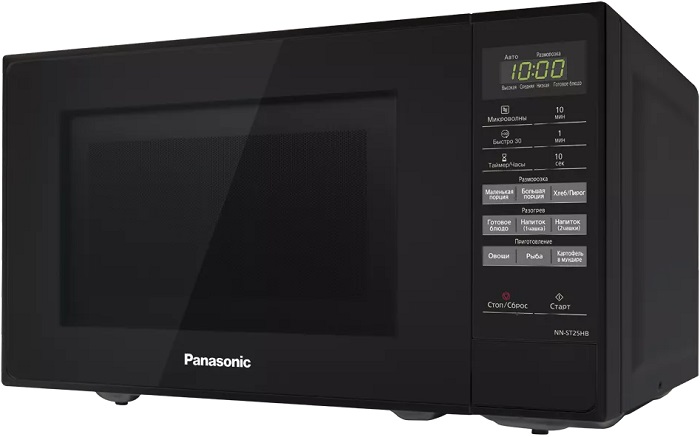 Микроволновая печь Panasonic NN-ST25HBZPE; 800/1250 Вт;