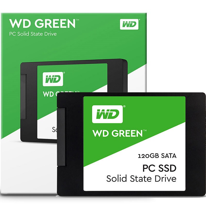 SSD-накопитель 2.5" 120Гб WD Green (WDS120G2G0A);