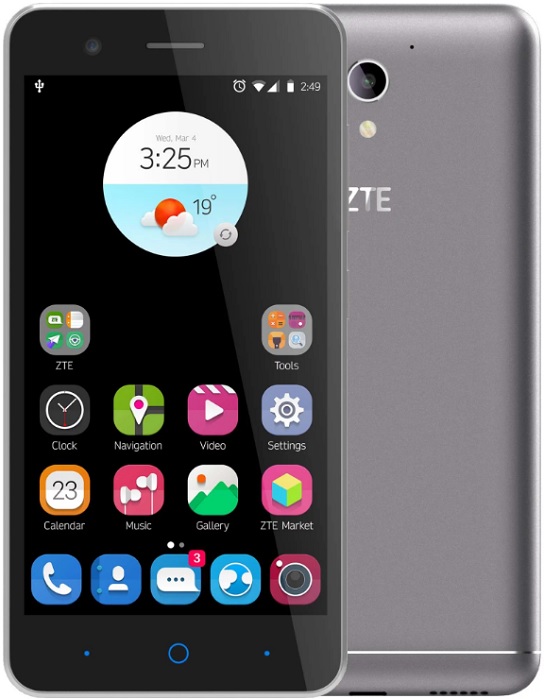 Смартфон ZTE Blade A510; 5"IPS(1280x720); MediaTek