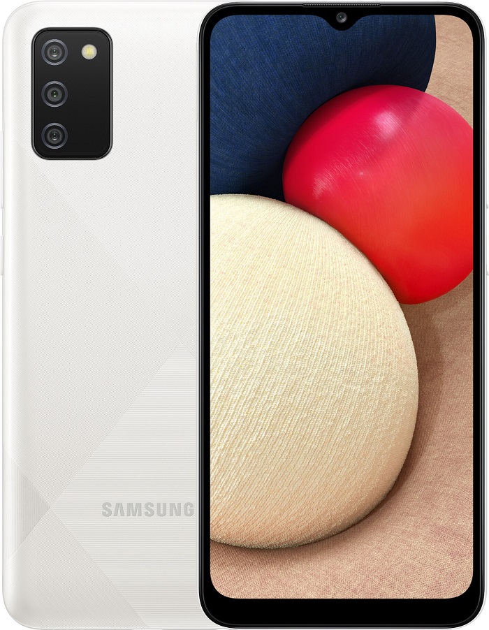 Смартфон Samsung Galaxy A02s 3/32Гб White