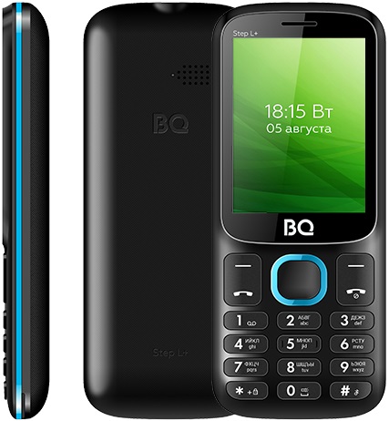 Мобильный телефон BQ StepL+ Black Blue