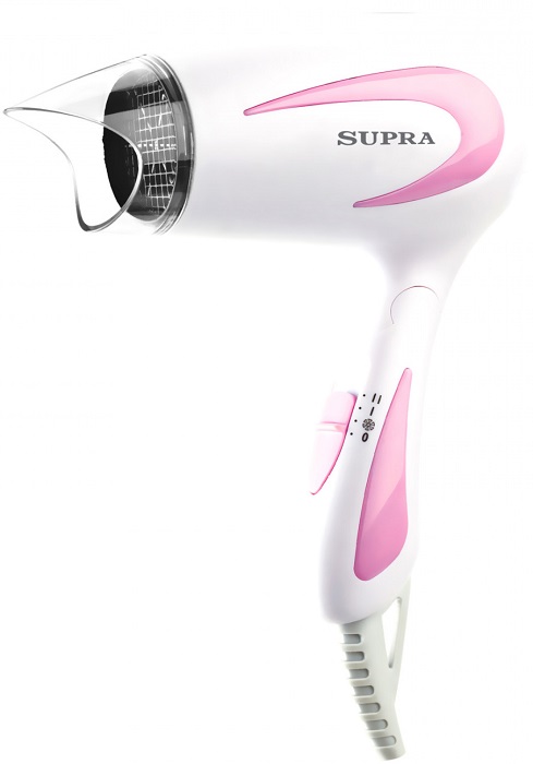 Фен Supra PHS-1406S; складной; 1400 Вт;