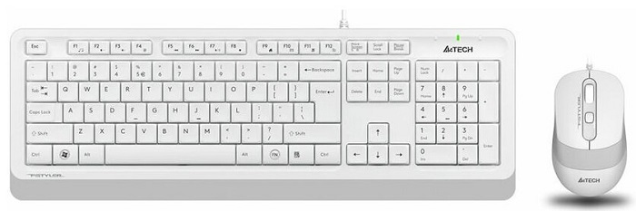 Комплект клавиатура + мышь A4Tech Fstyler