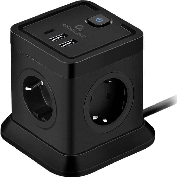 Сетевой фильтр 2 м Cablexpert Tower