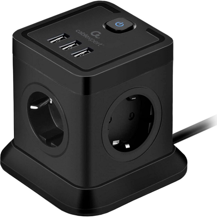 Сетевой фильтр 2 м Cablexpert Tower