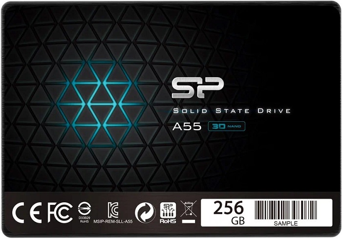 SSD-накопитель 2.5" 256Гб Silicon Power A55