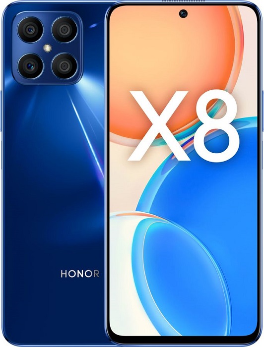 Смартфон Honor X8 6/128Гб Ocean Blue