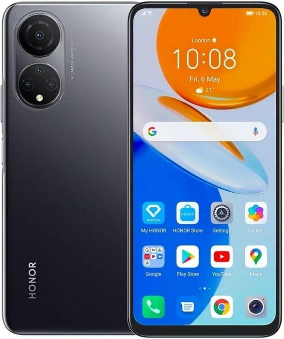 Смартфон Honor X7 4/128Гб Midnight Black