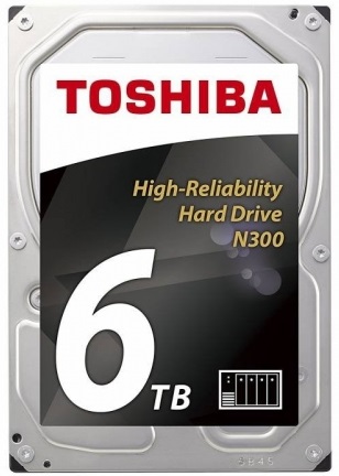 Жесткий диск 3.5" 6Тб Toshiba N300