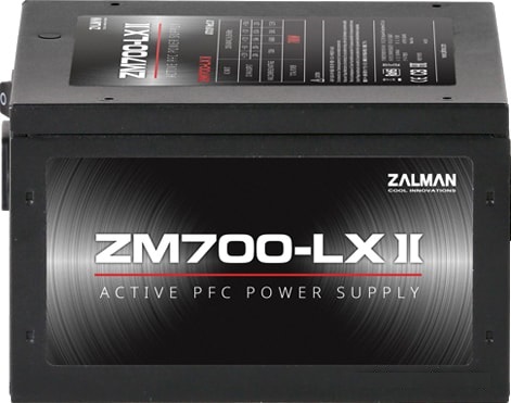 Блок питания 700 Вт Zalman ZM700-LXII;