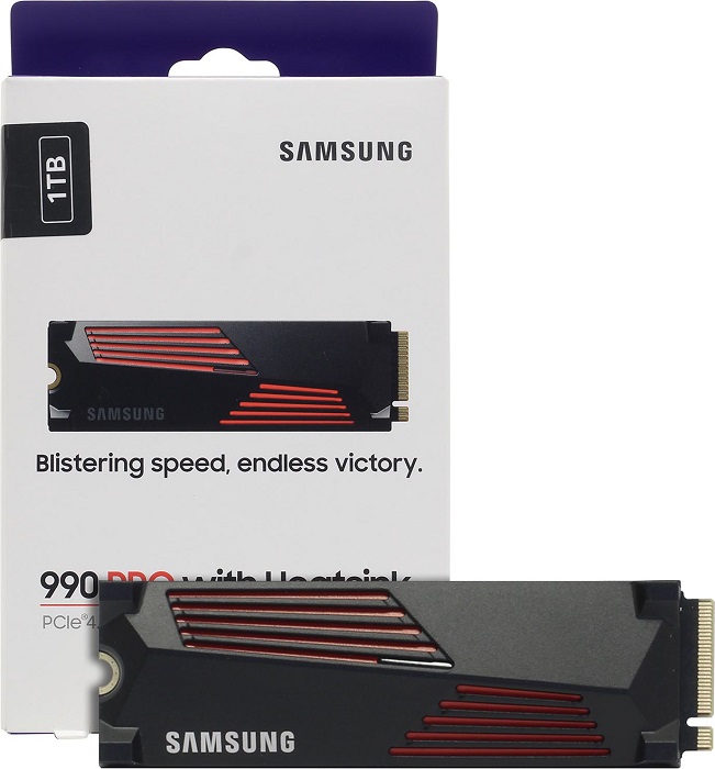 SSD-накопитель M.2 NVMe 1Тб Samsung 990