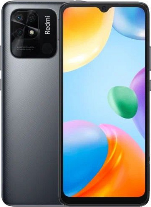 Смартфон Xiaomi REDMI 10C 4/64GB Graphite