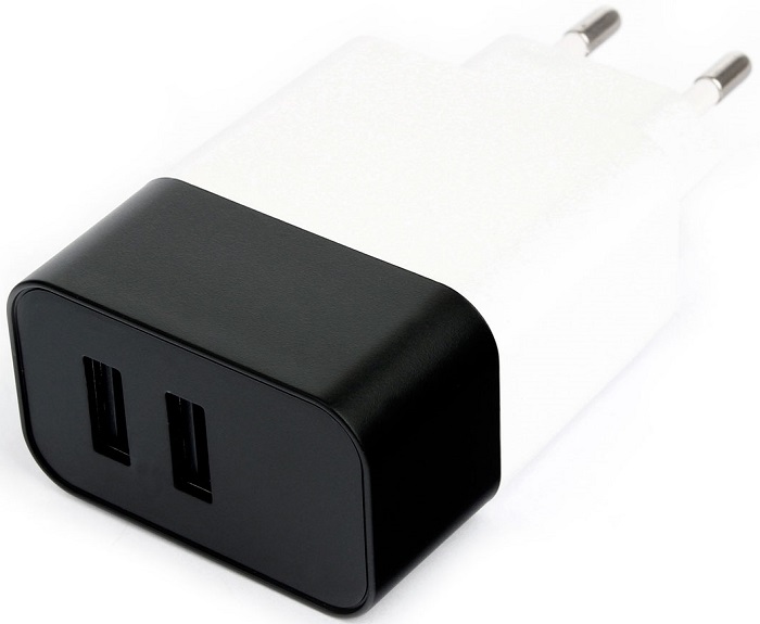 Зарядное устройство USB сетевое Cablexpert MP3A-PC-27W;
