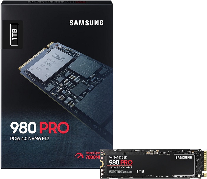 SSD-накопитель M.2 NVMe 1Тб Samsung 980