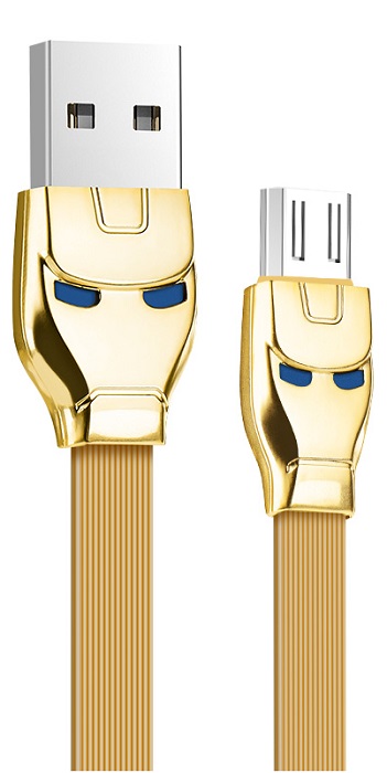 Кабель AM/microBM 5p hoco U14 Steel